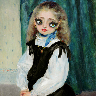 [2018] Portrait of Mademoiselle Legrand (homage to Pierre-Auguste Renoir)
