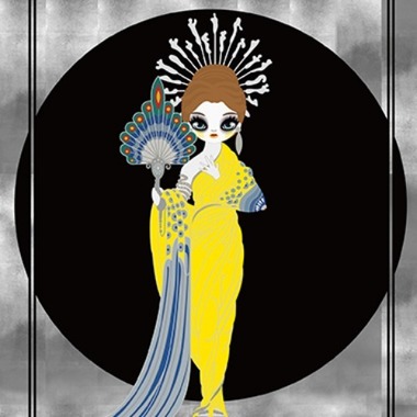 [2018] Athena (homage to Erté)