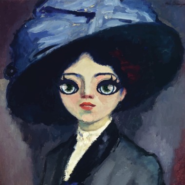 [2017] Woman with Large Hat (homage to Kees Van Dongen)